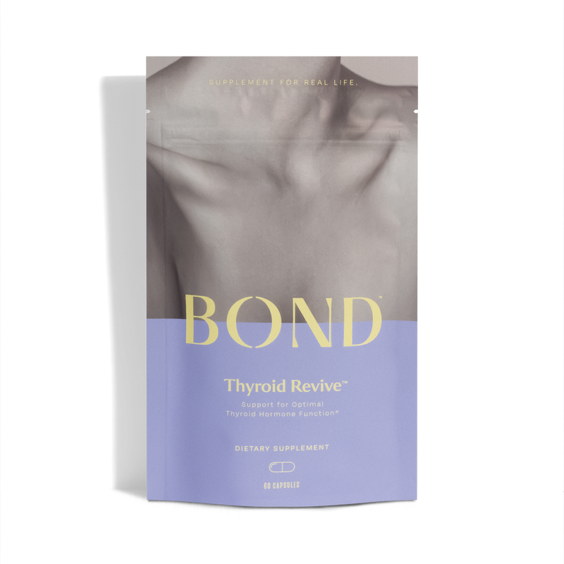 BOND Thyroid Revive thyroid hormone function support 60 capsules