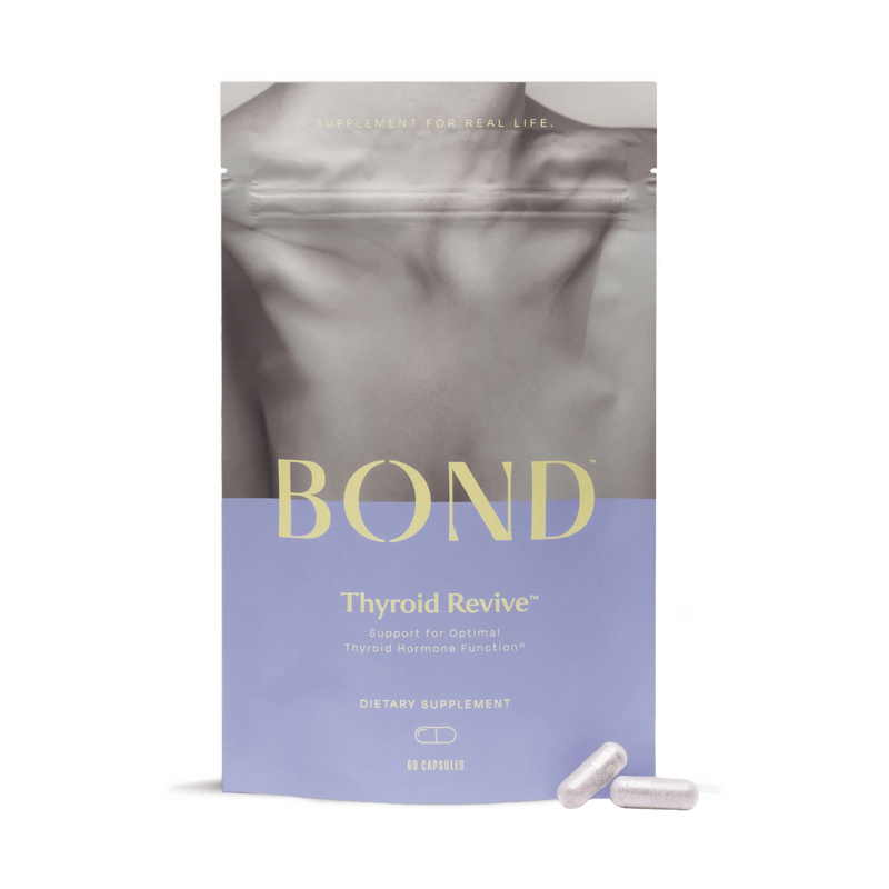 BOND Thyroid Revive thyroid hormone function support 60 capsules