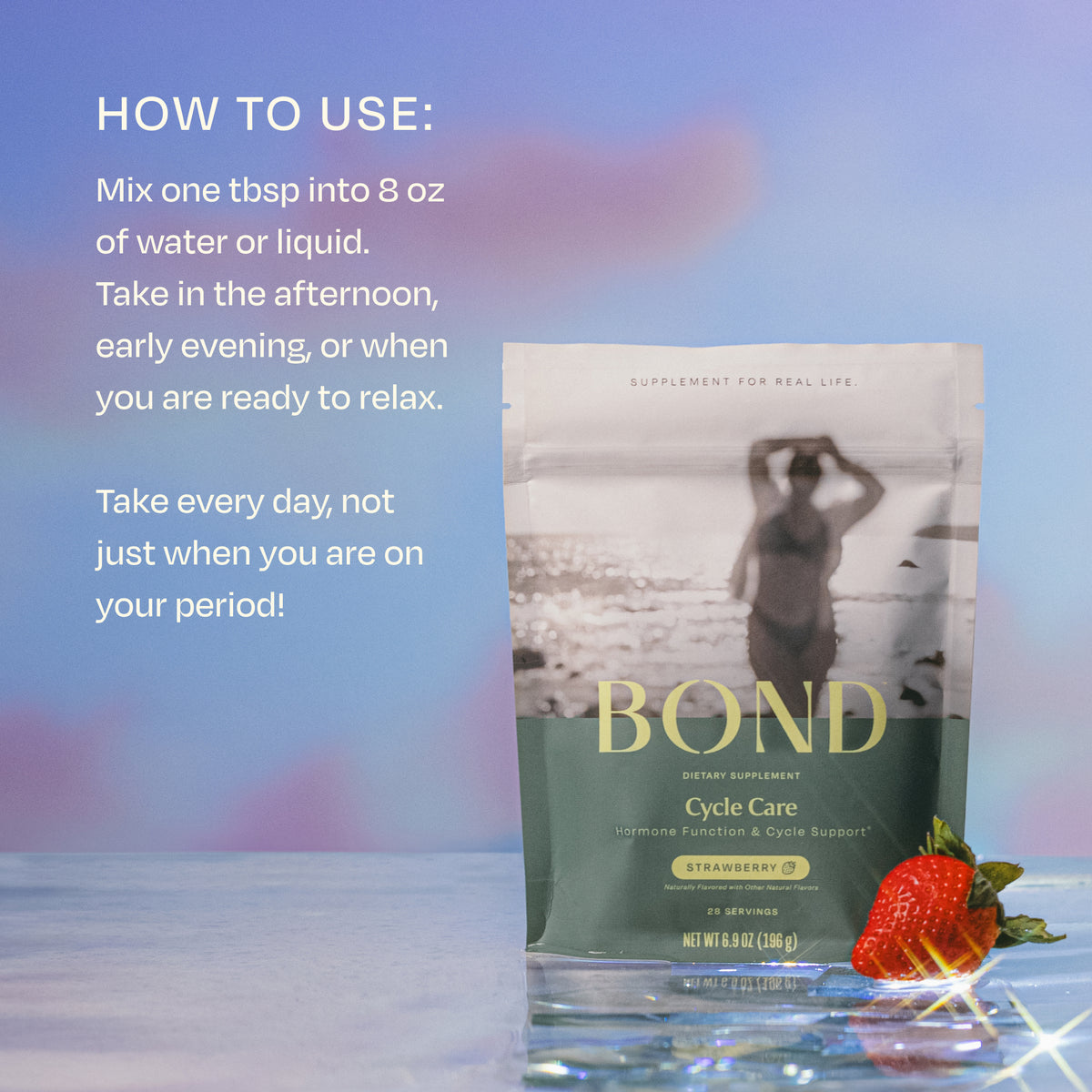 Cycle Care Powder for PMS Support | BOND