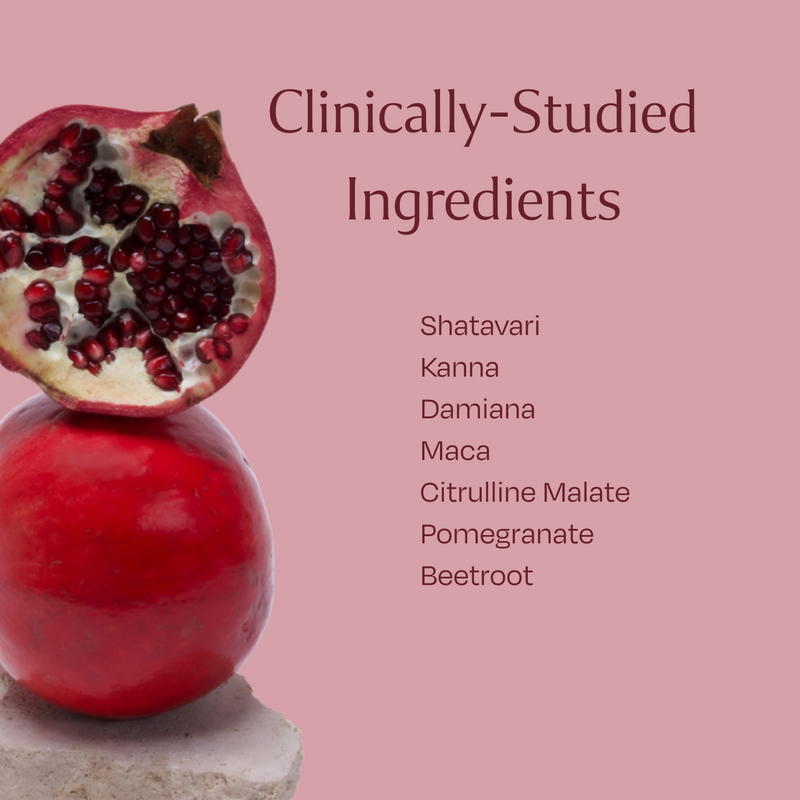 BOND Libido Boost supplement ingredients and benefits infographic