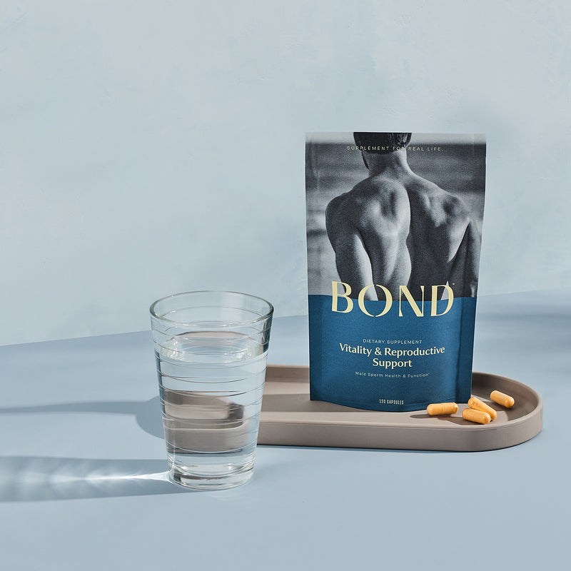 BOND Vitality supplement with CoQ10 and Zinc for sperm health